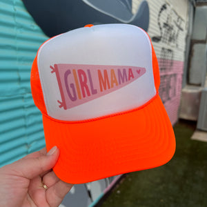 Girl Mama Trucker Cap (Multiple Color Options)