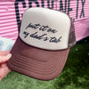 Put It On My Dad’s Tab Trucker Cap (Multiple Color Options)