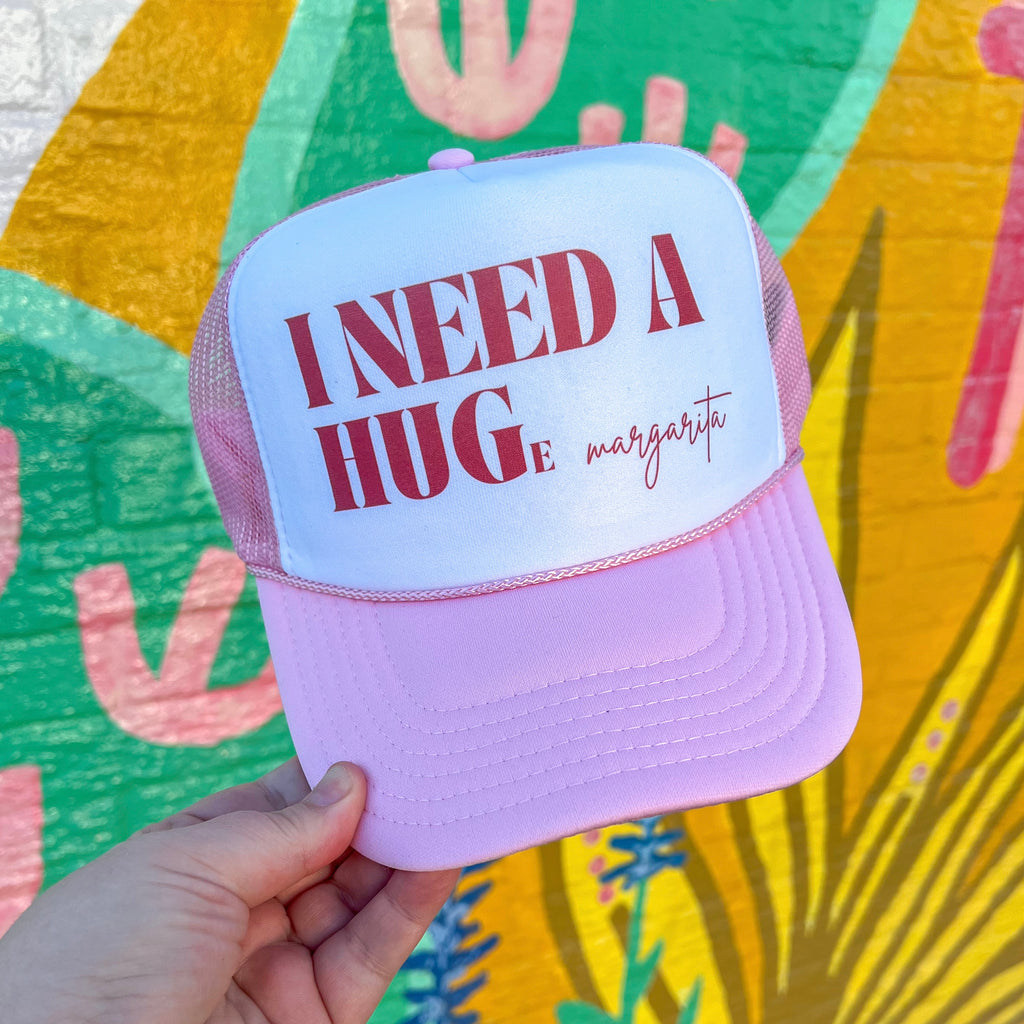 I Need A Huge Margarita Trucker Cap (Multiple Color Options)