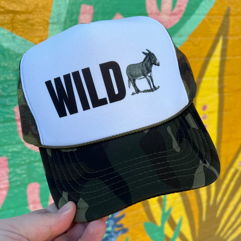 Wild Ass Trucker Cap (Multiple Color Options)