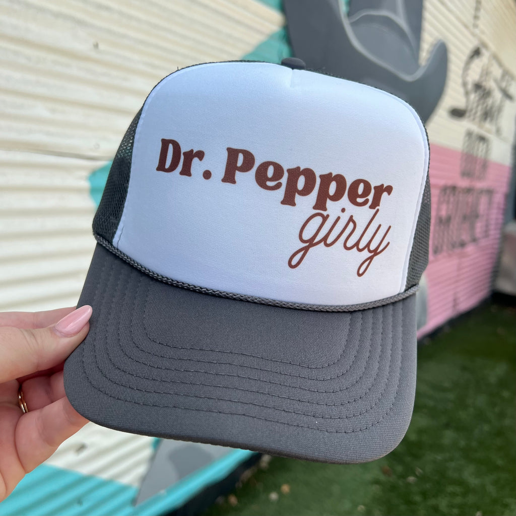 Dr. Pepper Girly Trucker Cap (Multiple Color Options)
