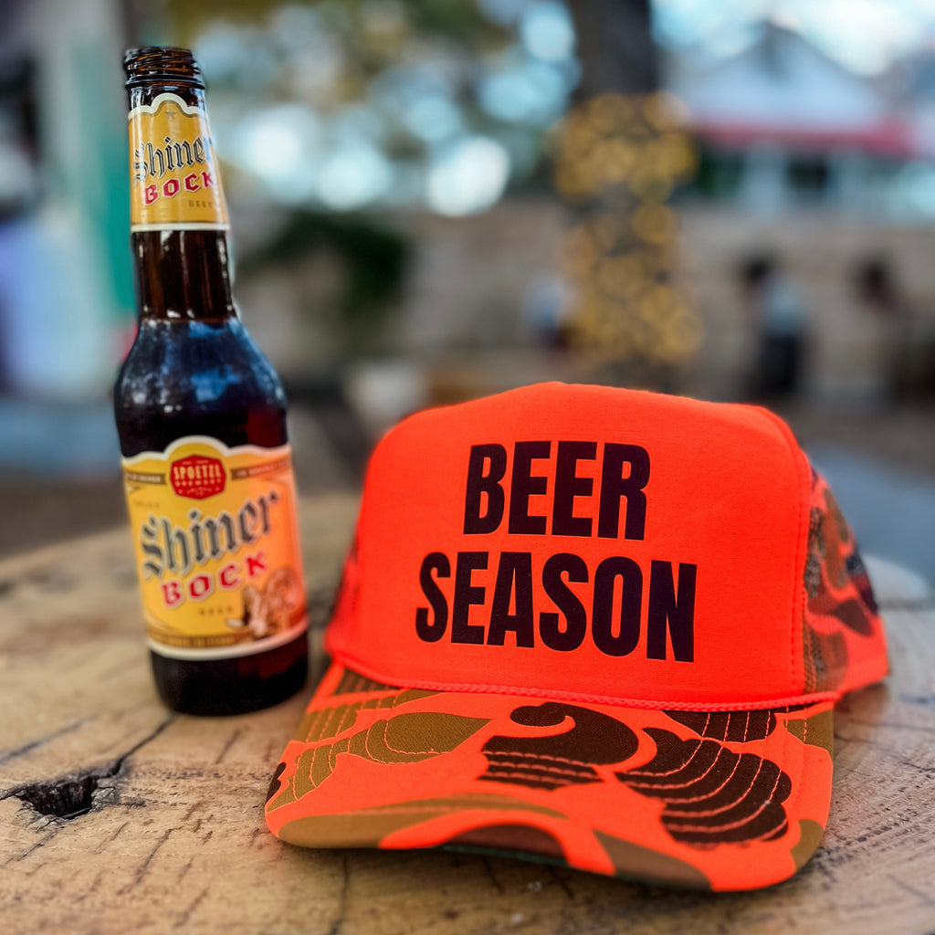Beer Season Trucker Cap (Multiple Color Options)