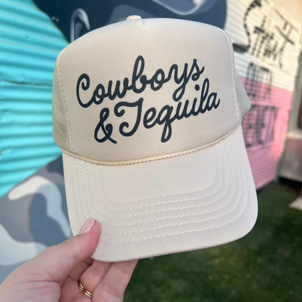 Cowboys & Tequila Trucker Cap (Multiple Color Options)