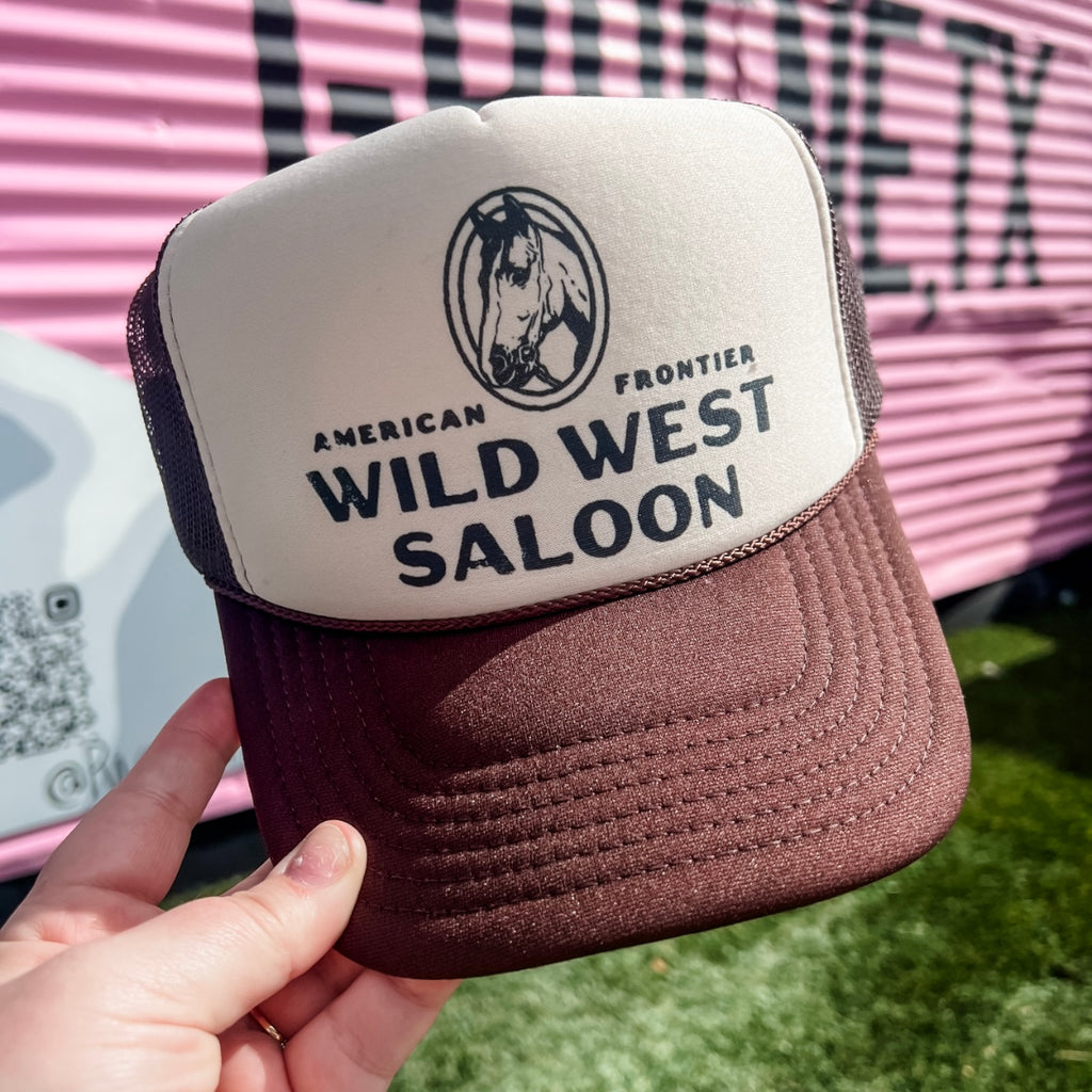 Wild West Saloon Trucker Cap (Multiple Color Options)