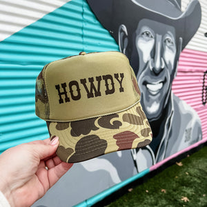 Howdy Trucker Cap (Multiple Color Options)