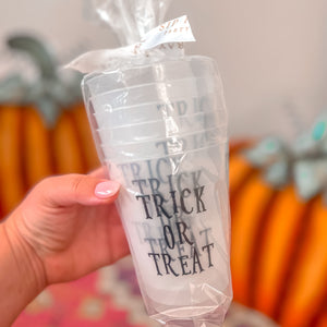 Trick or Treat Reusable Cups (PACK OF 6)