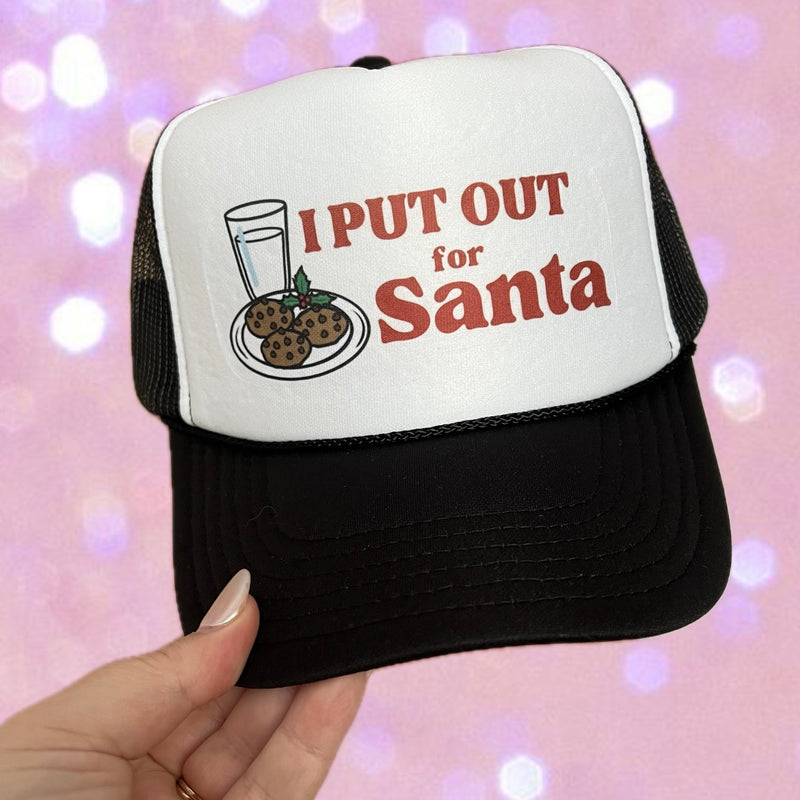 I Put Out For Santa Trucker Hat