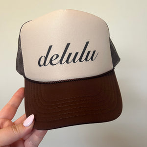 Delulu Trucker Cap (Multiple Color Options)