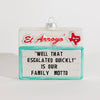 Christmas Ornament - Family Motto