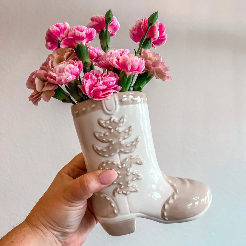 Bot Vase Boot Vase – Turquoise and Tequila