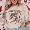 Cupid, Aim For A Cowboy Sweatshirt