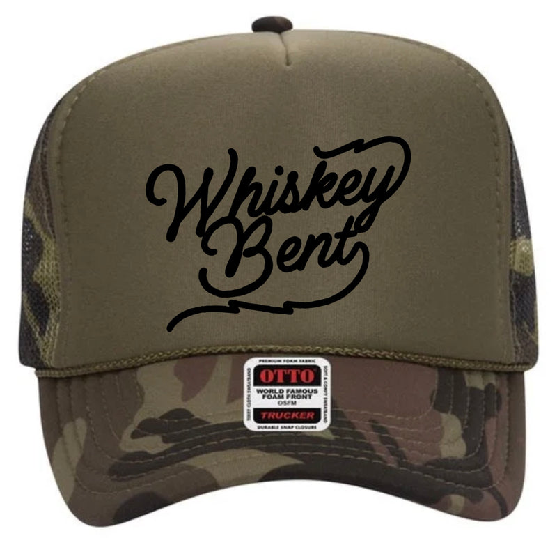 Whiskey Bent Trucker Cap (Multiple Color Options)