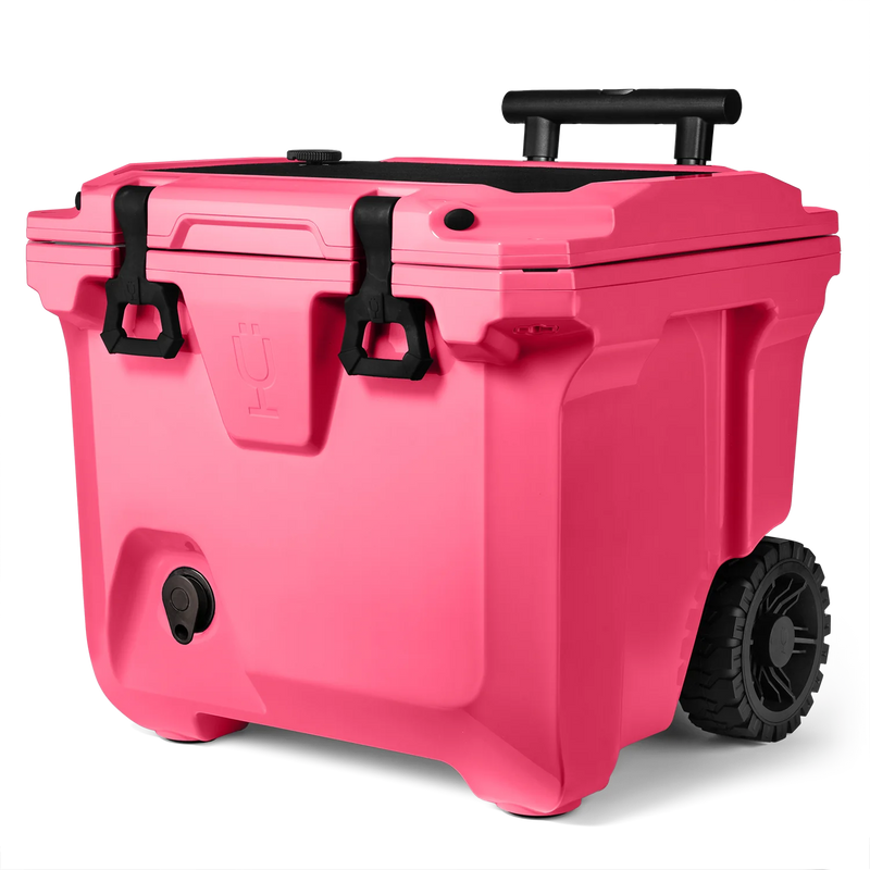 BrüTank 35-Quart Rolling Cooler - Neon Pink