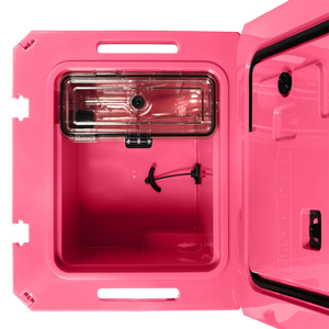 BrüTank 35-Quart Rolling Cooler - Neon Pink