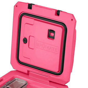BrüTank 35-Quart Rolling Cooler - Neon Pink