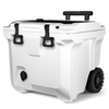 BrüTank 35-Quart Rolling Cooler - White