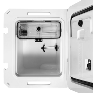 BrüTank 35-Quart Rolling Cooler - White