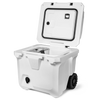 BrüTank 35-Quart Rolling Cooler - White