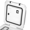 BrüTank 35-Quart Rolling Cooler - White