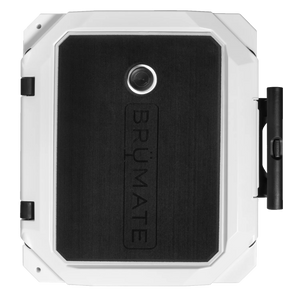BrüTank 35-Quart Rolling Cooler - White