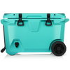 BrüTank 55-Quart Rolling Cooler - Aqua