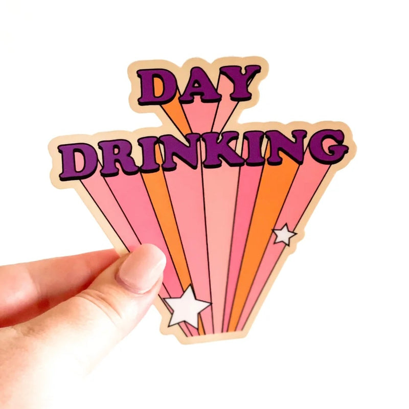 Day Drinking Sticker