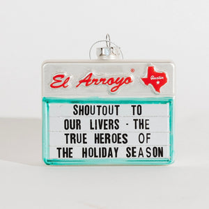 El Arroyo Christmas Ornament - Shoutout