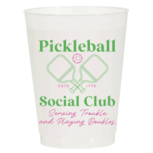 Pickleball Reusable Cups (PACK OF 6)