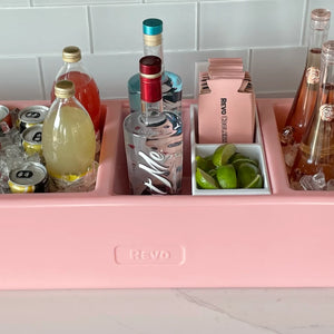 REVO Party Barge Cooler | Pink Coral | Made in USA