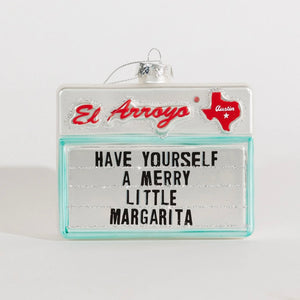 Christmas Ornament - Merry Margarita