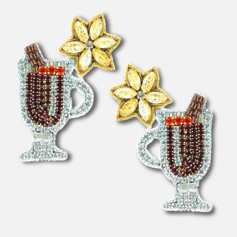 Hot Toddy Beaded Earrings