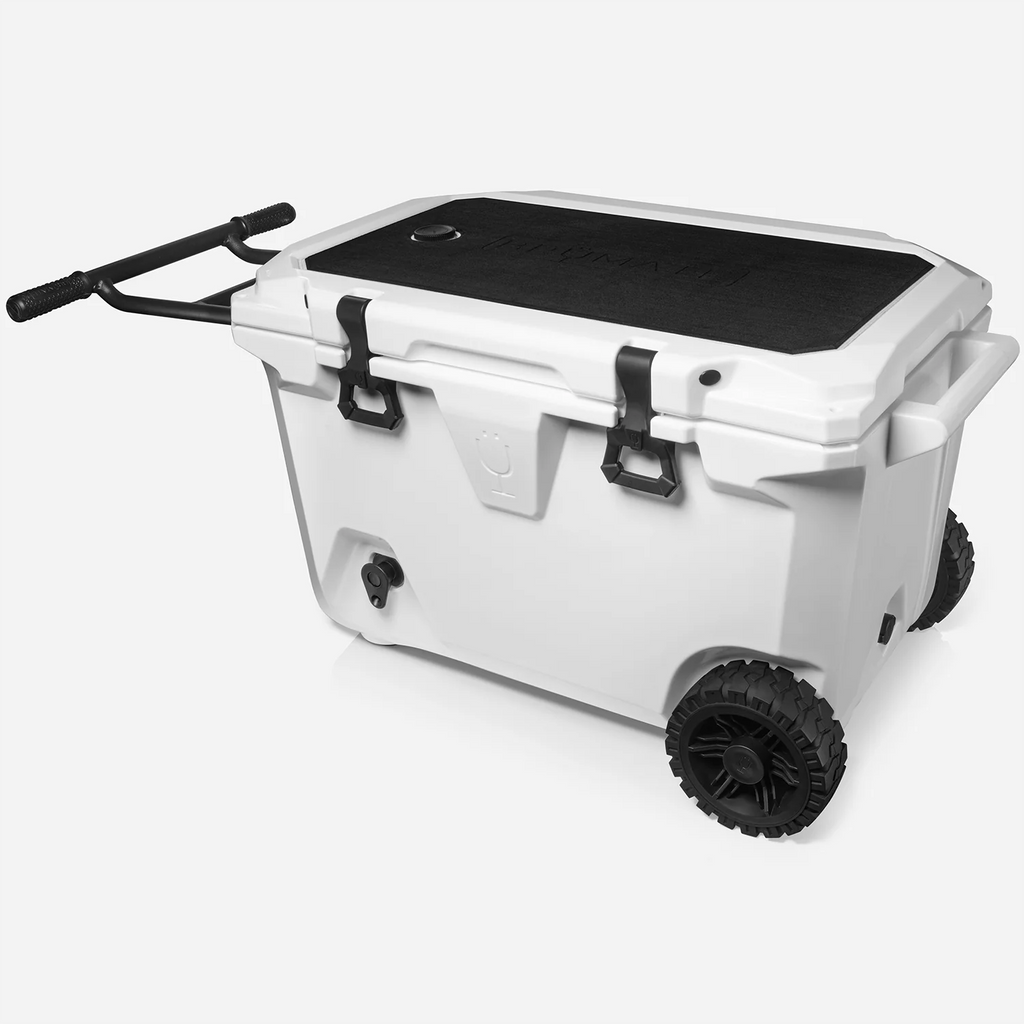 BrüTank 55-Quart Rolling Cooler - Ice White
