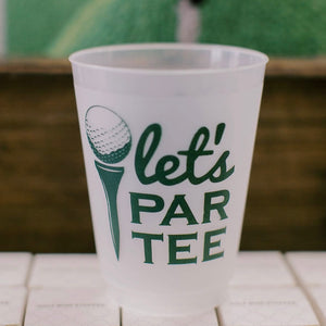 Let’s Par Tee Reusable Cups (PACK OF 6)