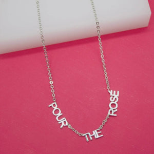 Pour the Drinks Necklace - SILVER (Multiple Options)