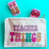 Teacher Things Canvas Bag