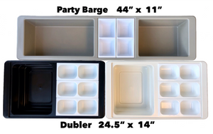REVO Party Barge Cooler| Polar White | Made in USA