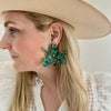 Flora Earrings - Bahama Mama