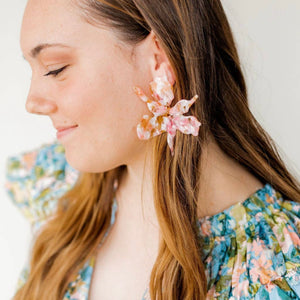 Flora Earrings - Sunkissed