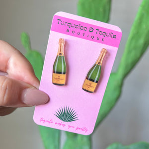 Champagne Stud Earrings