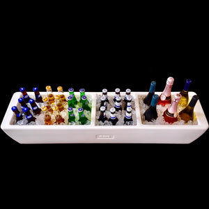 REVO Party Barge Cooler| Polar White | Made in USA