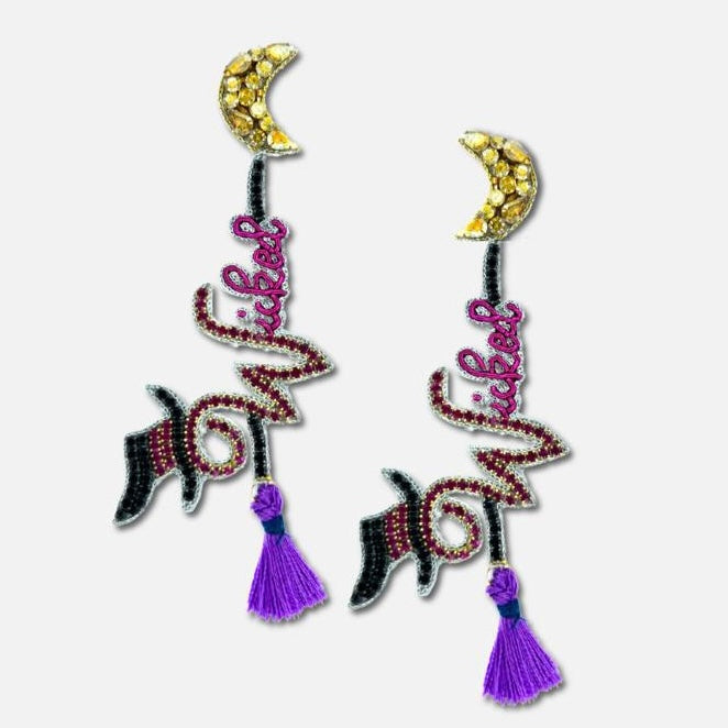 Wicked Beaded Earrings