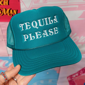 Tequila Please Trucker Cap