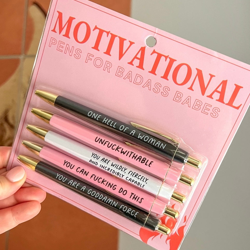 Motivational Pens For Badass Babes