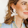 Flora Earrings - Pearl