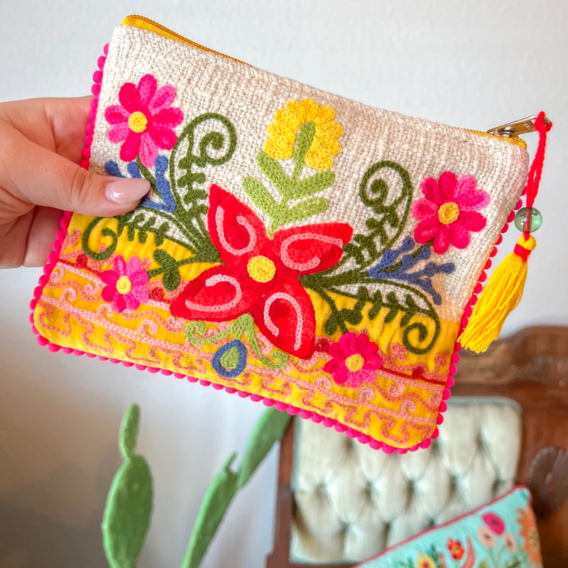 Embroidered Pouch