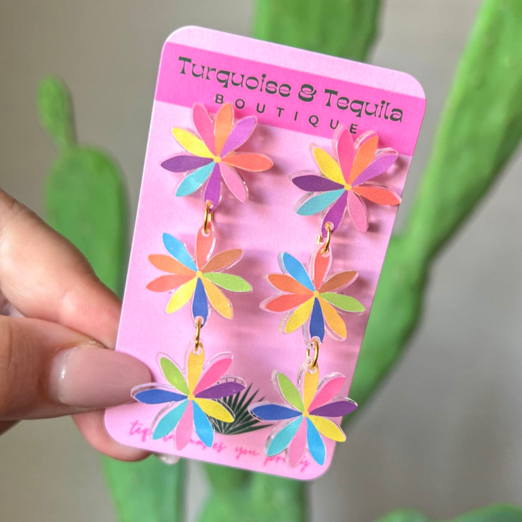 Otomi Flower Earrings