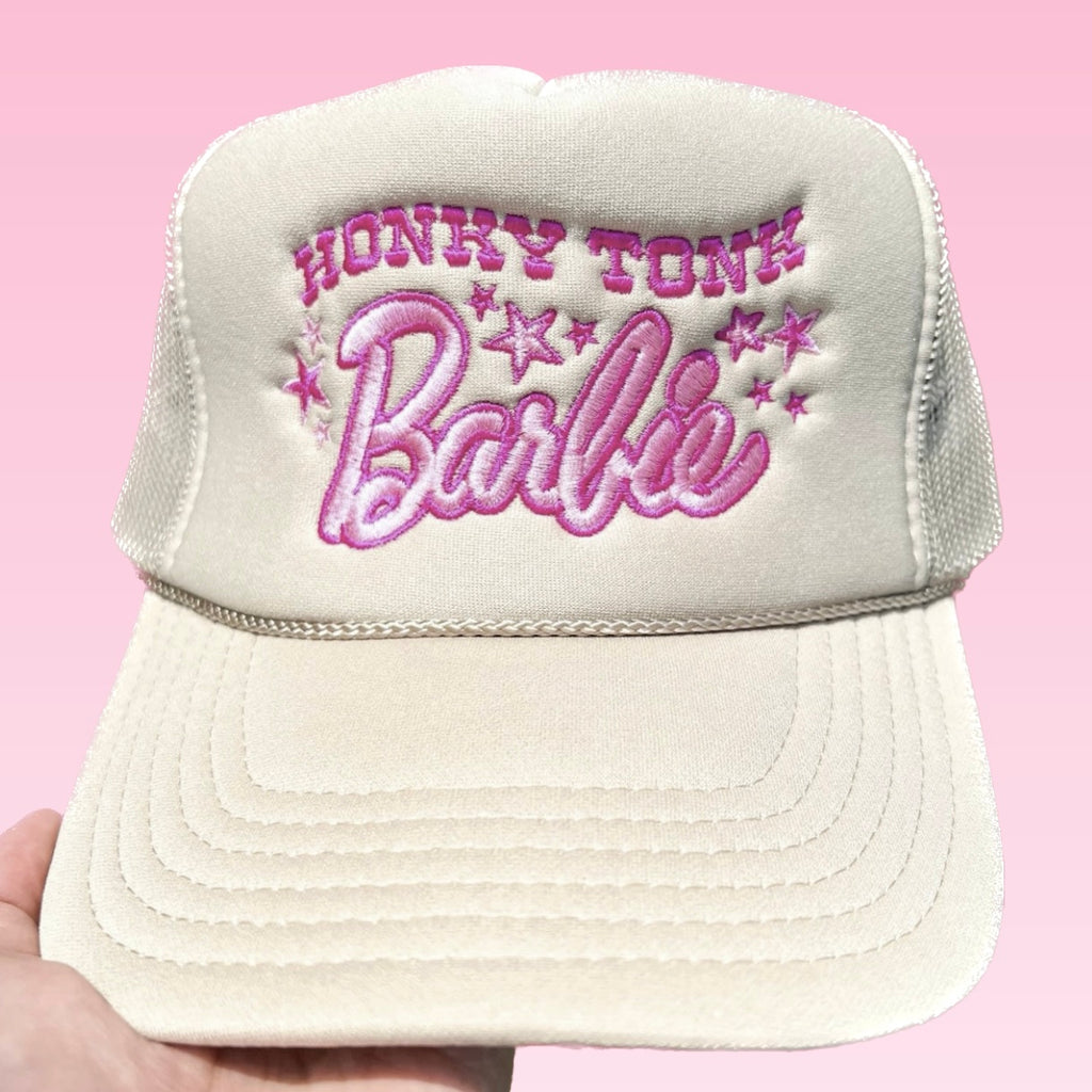 Honky Tonk Barbie Trucker Cap