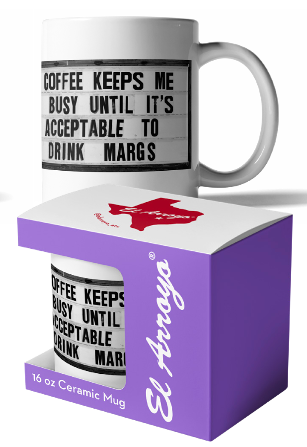 Coffee Mug 16oz - Keeps Me Busy – El Arroyo