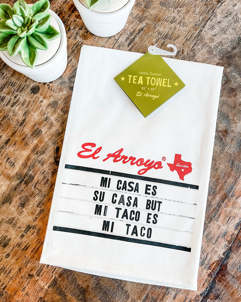 El Arroyo Tea Towel - Mi Taco