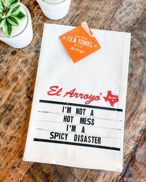 El Arroyo Tea Towel - Spicy Disaster